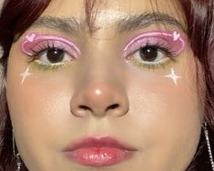 #makeup #makeuplover #makeuplook Portals Melanie Martinez Makeup, Portals Makeup, Melanie Martinez Makeup, Makeup Hooded Eyes, Portals Melanie Martinez, Accesorios Aesthetic, Melanie Martinez Portals, Inspo Makeup, Dope Makeup