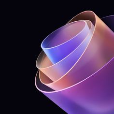 an abstract image of purple and blue shapes