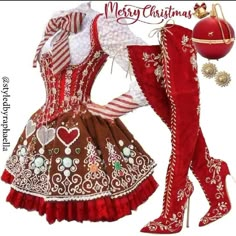 Happiness And Peace, Mode Steampunk, Christmas Dress Up, Fantasia Disney, Christmas Parade, Merry Christmas Everyone, Christmas Costumes, Noel Christmas, Christmas Fashion