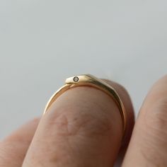 Ouroboros diamond ring | Fine Ouroboros Collection | 12th HOUSE | Mystical Fine Jewelry | Talisman | Moon phase Rings | Celestial Zodiac Snake-shaped Diamond Ring Gift, Snake-shaped Diamond Rings For Gifts, Diamond Snake Ring As Gift, 14k Gold Snake-shaped Ring, Minimalist Snake Ring For Anniversary, 14k Gold Snake Ring For Anniversary, 14k Gold Snake Shape Ring For Anniversary, Minimalist Yellow Gold Snake Promise Ring, Ouroboros Jewelry