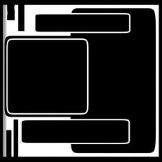 an abstract black and white background with rectangles