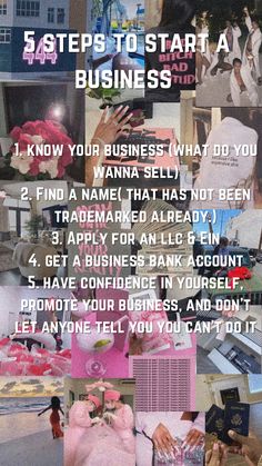 the steps to start a business