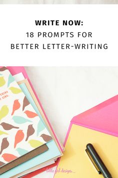 Letter Writing Prompts, Encouragement Printables, Snail Mail Letters, Envelope Art, Writing Challenge