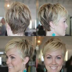 Short Hair Cuts Shaved, Pixie Bangs, Short Cropped Hair, Bob Haircut Ideas, Funky Short Hair, Crop Hair