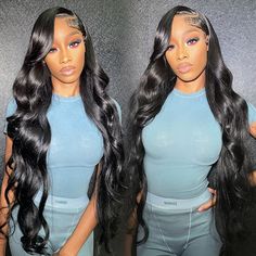 Alipearl Hair High Quality 13x6 Long Lace Front Wigs 24-40 Inches In Body Wave Texture, 6 Inch Deep Part Space Glueless Human Hair Lace Wigs 40 Inch Body Wave Wig, 28 Inch Body Wave Wig, 40 Inch Bust Down Wig, 40 Inch Hair, 40 Inch Wig, Bratz Hairstyles, Closure Styles, Frontal Wig Body Wave, Best Lace Wigs