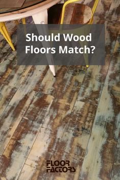 Do Wood Floors Have to Match? Contrasting Floors Between Rooms, Best Flooring For Whole House Wood, How To Mix Different Wood Floors, Laminate To Tile Transition, Mismatched Hardwood Floors, Mismatched Wood Floors, Matching Wood Floors, Bleached Wood Floors Before And After, Mixing Flooring In Home