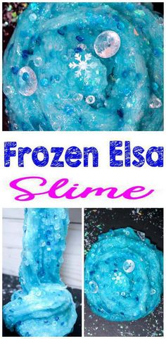 frozen slime recipe for kids to make