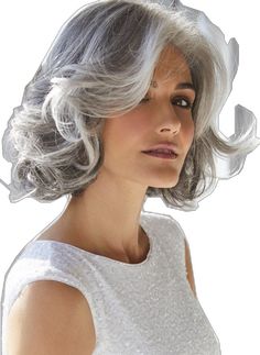 Gray Wigs, Grey Wigs, Wigs For White Women, Wigs Color, Best Lace Wigs, Lazy Hairstyles, Long Curly Wig, Grey Wig, Human Wigs