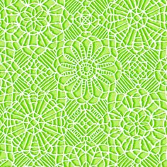 a green background with an intricate design