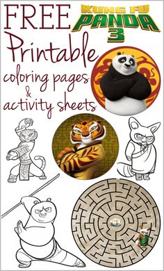 the free printable coloring pages and activity sheets for kids to use in their books