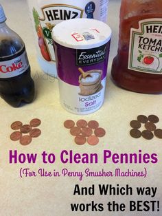 how to clean pennies and which way works the best