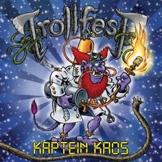 the cover art for trollfest featuring a cartoon character