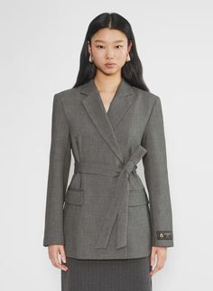 INNOVATE BLAZER | Aritzia Created Colorful, Sweatpants Fit, Wrap Blazer, Corporate Outfits, Window Shopping, Color Analysis, Dress Pant, Water Supply, Fit Inspo