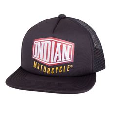 Indian Camo Trucker Hat Freedom Motorcycles