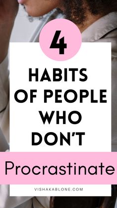 Habits of people who don’t procrastinate Chronic Procrastination, Procrastination Tips, Empty Journal, Time Management Activities, Beat Procrastination, Overcome Procrastination, Overcoming Procrastination, Stop Procrastinating