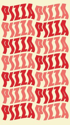 an abstract red and white pattern with wavy lines