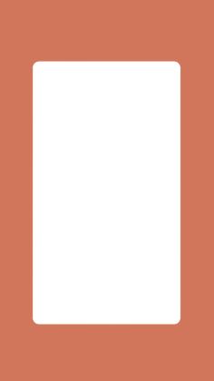 an orange square with a white border in the middle on a red background, that has a small rectangle at the center