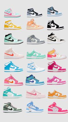 #jordans#preppyshoes Pretty Sneakers, Cute Nike Outfits, Cute Shoes Heels