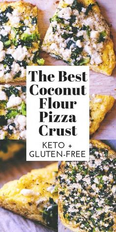 the best coconut flour pizza crust keto + gluten - free