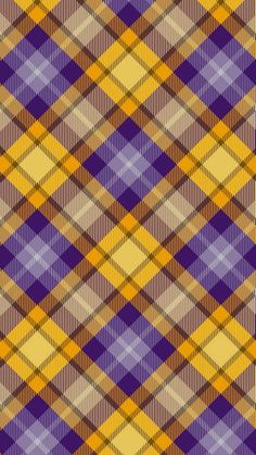 an image of a purple and yellow plaid pattern