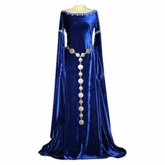 Medevil Dresses, Midevil Dress, Medieval Gown, Medieval Costume, Old Dresses, Medieval Dress, Medieval Clothing, Medieval Fashion, Fantasy Dress