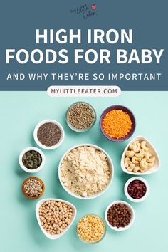 high iron foods for baby and why they're so important