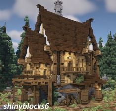 Minecraft Building Blueprints, Minecraft Houses Survival, Bangunan Minecraft