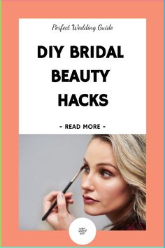 Discover expert advice and step-by-step tutorials for achieving a flawless bridal look on your special day by doing your own makeup. Master DIY beauty techniques to enhance your natural features with ease. Click through to learn more! Wedding Skincare Routine, Diy Bridal Makeup, Diy Beauty Tips, Diy Wedding Makeup, Wedding Skincare, Celebrity Plastic Surgery, Wedding Day Makeup