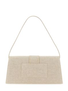 Le Long Baby Bag Designer Beige Pouch Shoulder Bag, Chic Leather Satchel Flap Bag With Dust Bag, Luxury Beige Baguette Bag For Evening, Luxury Beige Pouch Satchel, Luxury Beige Tote Baguette Bag, Shopping Clutch Baguette Bag With Removable Pouch, Shopping Baguette Clutch With Removable Pouch, Baguette Clutch Bag With Removable Pouch For Shopping, Clutch Baguette Bag With Removable Pouch For Shopping