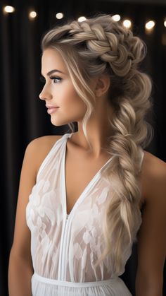 Dutch Braids Unleashed: 25 Captivating Styles for Black Hair Wedding Dutch Braid Hairstyles, Bridal Braids With Veil, Regal Wedding Hairstyles, Dutch Braid Wedding Hair Half Up, Long Hair Braid Wedding Styles, Wedding Hair Long Updo, Bride Hairstyles For Straight Hair, Updos For Long Hair Braid