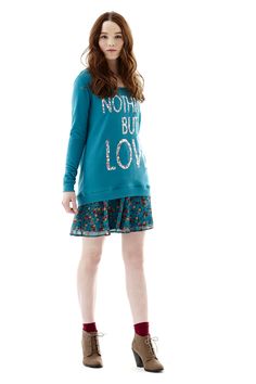 We've got nothin' but love for this cute and cozy tunic sweater. It's a lounge-worthy must! Reversible Quilt, Quilt Set, Tunic Sweater, Quilt Sets, Sweaters & Cardigans