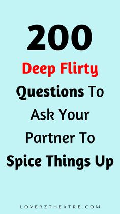 Are you looking for a list of flirty romantic questions to ask your boyfriend? Need relationship tips on how to flirt with your man by text? Here are 200 deep flirty questions to ask your partner to spice things up. These relationship questions also include dirty questions to ask a guy you like, fun flirty questions to ask a guy over text, plus intimate questions to ask your lover that are sure to spice up the conversation with you both Questions To Ask Your Boyfriend Questions To Ask Your Boyfriend Flirty, 21 Questions To Ask A Guy Flirty, Flirty Questions To Ask A Guy, 200 Questions To Ask Your Partner, 50 Questions To Ask Your Partner, Funny Questions For Couples, Truth Questions To Ask, 80 Intimate Questions To Ask, Questions To Ask Your Lover