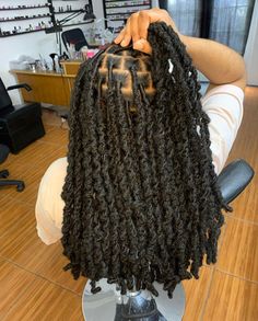 Hair Muse, Loc Journey Memes, Natural Hair Styles Easy, Fancy Hairstyles, Long Braids, Goddess Braids