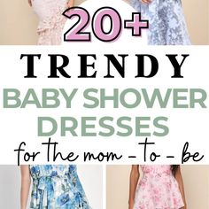 20 trendy baby shower dresses for the mom to be