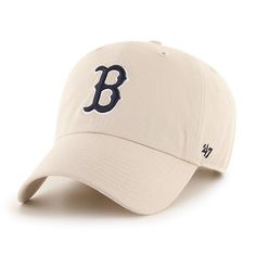 PRICES MAY VARY. Officially Licensed Product Relaxed Fit (Not Structured) Garment Washed Cotton Twill Strapback (One Size Fits Most) Bone (Natural)/Navy age range description: Adult The '47 CLEAN UP is a relaxed and curved adjustable strapback with raised embroidery on the front and a loop label on the back. Made from garment washed cotton twill. Boston Baseball, Game Day Fits, Day Fits, Gift Wishlist, Go Team, Strapback Hats, Baby It's Cold Outside, 47 Brand, It's Cold Outside