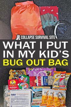 what i put in my kid's bug out bag is the ultimate survival kit