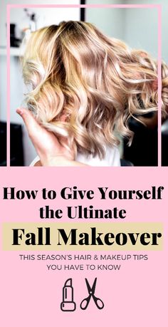 Looking for fall hair and makeup trends to get your fall style on trend? Red lips, fall hairstyles and more - these fall beauty tips will have your style game on point! #fallbeauty #fallstyle #fallhair #fallmakeup #beautytips #beautyhacks #hairstyles