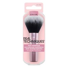 Cheek For Blush + Bronzer 100% Vegan Cruelty Free Cheek RT 407 YouTube's #1 Makeup Tool Brand Plush tapered bristles for soft focus application. Sweep, Swirl, Diffuse. Makeup Brushes Real Techniques, Bronzer Makeup, Real Techniques Brushes, Best Makeup Brushes, How To Apply Blush, Makeup Needs, Mini Makeup, Real Techniques, Long Lasting Makeup