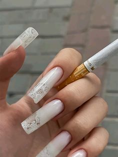 Long Square Wedding Nails, Nails Inspo Square Medium, Long Square Acrylic Nails Designs, Medieval Nails, Lace Nail Design, Lace Nails, Nails Now