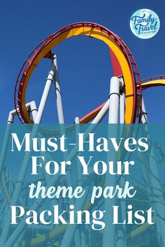 Loop of roller coaster Packing List For Disney, Disney's Hollywood Studios, Magical Adventure, Disney World Tips