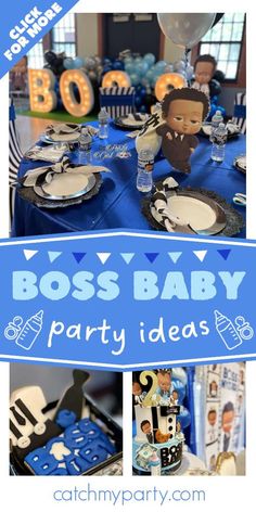 Boss Baby First Birthday Boy, Black Boss Baby Birthday Party Boy, Boss Baby Baby Shower, Boss Baby Birthday Party