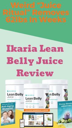 Anti Aging Smoothie, Ikaria Juice, Natural Fat Burners, Ikaria Lean Belly Juice, Lean Belly Juice, Belly Juice, Lean Belly, Stubborn Fat, Gym Fit