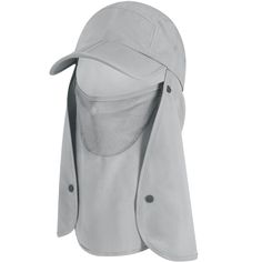 SUN CUBE Fishing Sun Hat with Neck Flap for Men Women UPF 50+ UV Protection Head Cover, Outdoor Bush Bucket Cap with Face Covering for Hiking, Running, Mowing, Farming 360 TOTAL HEAD FACE NECK PROTECTION The outdoor hat cap comes with neck flap, adjustable face mask and brim that protect you from blazing sun and pollen from all angles. Rated 50+UPF for maximum sun protection for activities that matter most like hiking, gardening, fishing, golfing, or your next safari adventure. UNIVERSAL FIT FOR Adjustable Windproof Gray Hat, Hiking Hats, Backpacking Bag, Outdoor Hat, Mens Sun Hats, Summer Hats For Women, Bucket Cap, Mens Bucket Hats, Safari Adventure