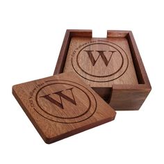 PRICES MAY VARY. HIGH QUAILITY - Made from 100% high quality natural Ebony Wood, its durable & Luxury, color and wood grain is very beautiful FREE ENGRAVING - We have high-level laser engraving process, you provide customized information, we will make a perfect deeply engraved product for you for free. PRACTICAL - These wooded coasters will protect your counters and tabletops from liquid, and can be used for any kind of glasses, mugs and cups including coffee cup and drinking glass. GREAT GIFT - Engraved Wood Coasters, Parents Gifts, Coasters With Holder, Engraved Coasters, Monogram Coasters, Coaster Holder, Entertainment Bar, Personalized Coasters, Custom Coasters