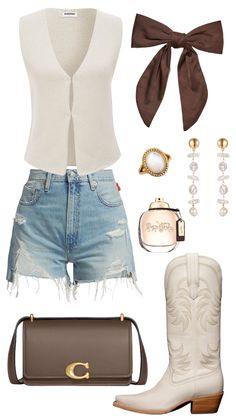 Rodeo Outfits, Western Style Outfits, Country Concert Outfit, Cowgirl Outfits, Country Outfits, Looks Style