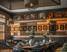 INDOCHINE INTERIOR "Vinhomes Riverside" :: Behance Indochine Style Restaurant, Anime Interior Design, Asian Restaurant Interior Design, Thai Interior Design, Indochina Interior, Vietnam Restaurant, Colonial Style Interior, Sentosa Singapore, Concept Interior Design