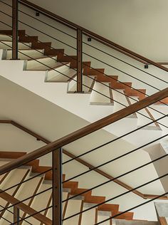 an image of a staircase going up to the second floor