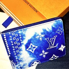 Louis Vuitton Bandana Monogram Leather Slender Wallet Guaranteed 100% Authentic And Genuine Super Hard To Find, Sold Out Everywhere! Pre Owned / Used / Lightly Used / Great Shape Very Rare S/S 2022 Release, Sold Out Worldwide Soft Navy Blue Genuine Leather With Lv Bandana Monogram Print Navy Blue Genuine Leather Lining Slim Bifold Design With Multiple Card Slots And 1 Bill Compartment Comes With Original Box, Dust Bag, Tags And Ribbon Made In France Measures 4.5" X 3.5" Lv Bandana, Louis Vuitton Bandana, Soft Navy Blue, How To Make Ribbon, Monogram Prints, Monogrammed Leather, Bag Tags, Very Rare, Made In France