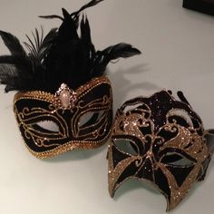 Masquerade (female & male) masks Masquerade Mask Ideas Diy, Masquerade Mask Men, Carnival Masquerade, Masquerade Ball Party, Casino Costumes