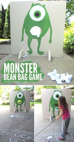 Monster Bean Bag Toss, Bean Bag Game, Fall Festival Games, Bean Bag Games, Classroom Halloween, Halloween Promotions, Fall Carnival